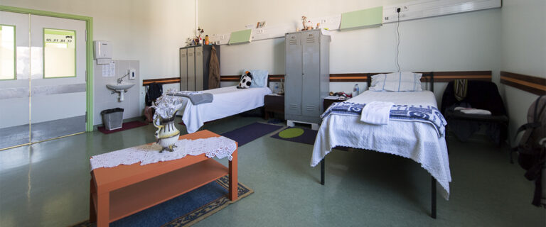 Aufnahme Zentrum MIgranten