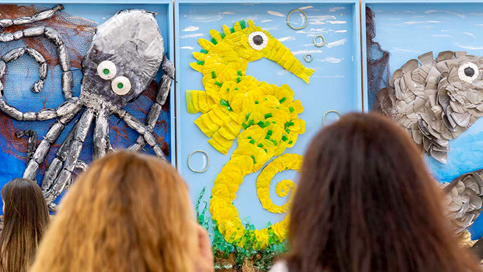 Aus Müll wird Kunst Au Müll wird Kunst